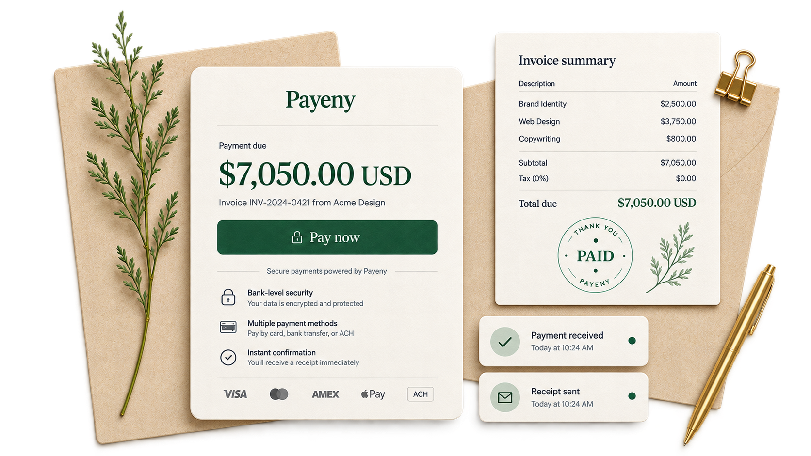 Payeny Developer Infrastructure